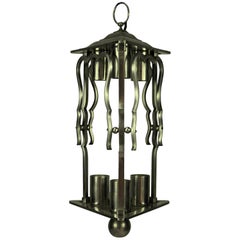 French 1930s Steel Lantern