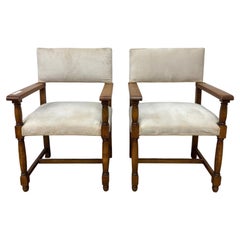 Paire de fauteuils français de 1940
