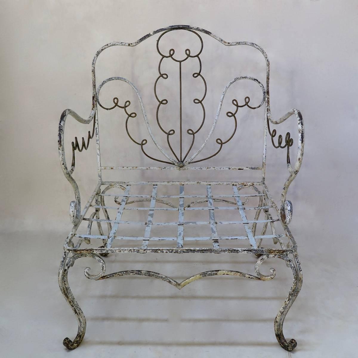 French 1940s Art Deco Patio Set 9