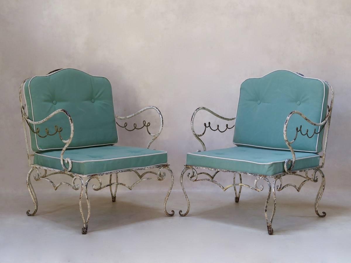 French 1940s Art Deco Patio Set 3