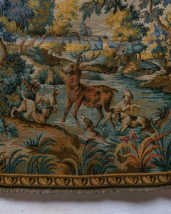 French 1940s Baroque Style Tapestry