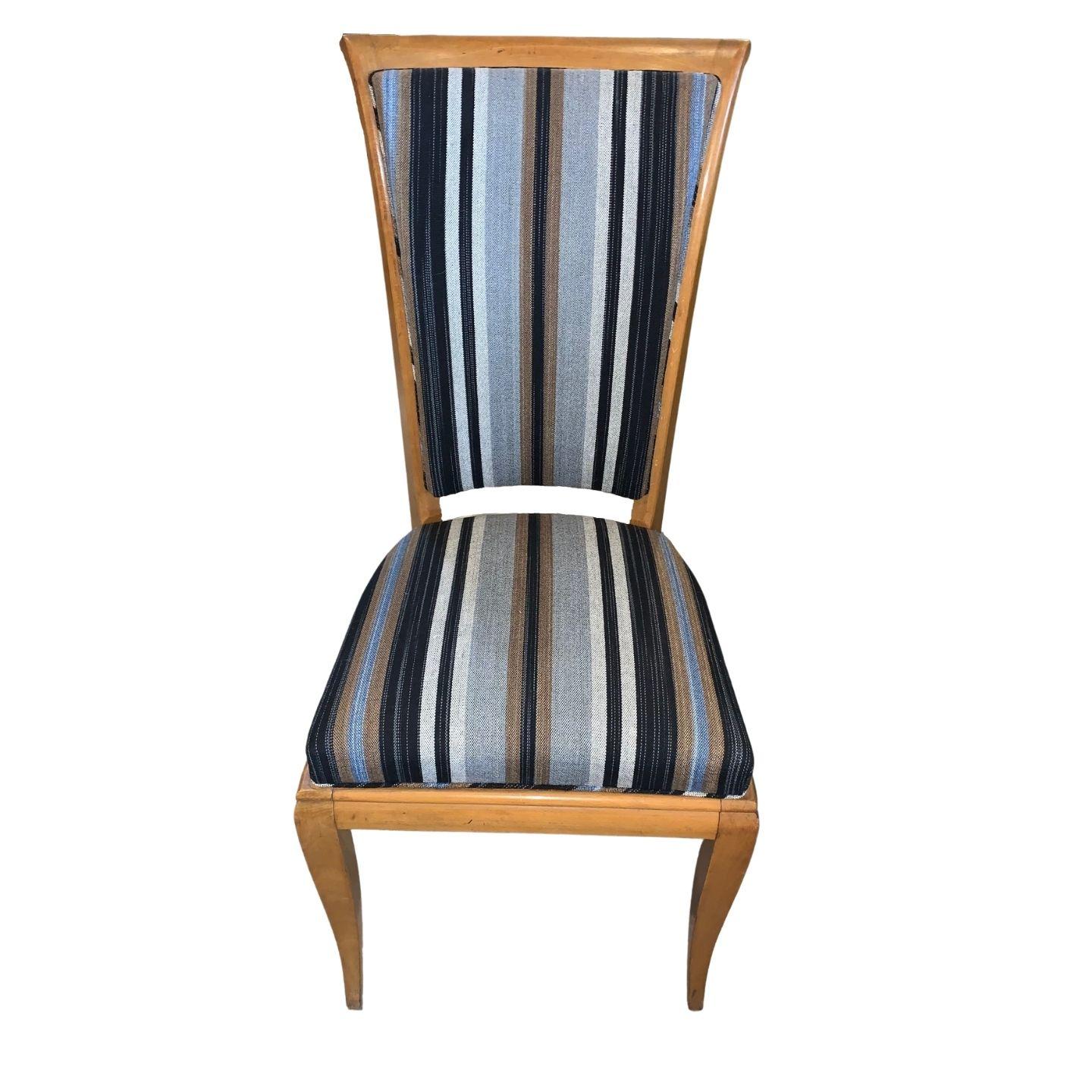 North American French Chair in Cherry Wood For Sale