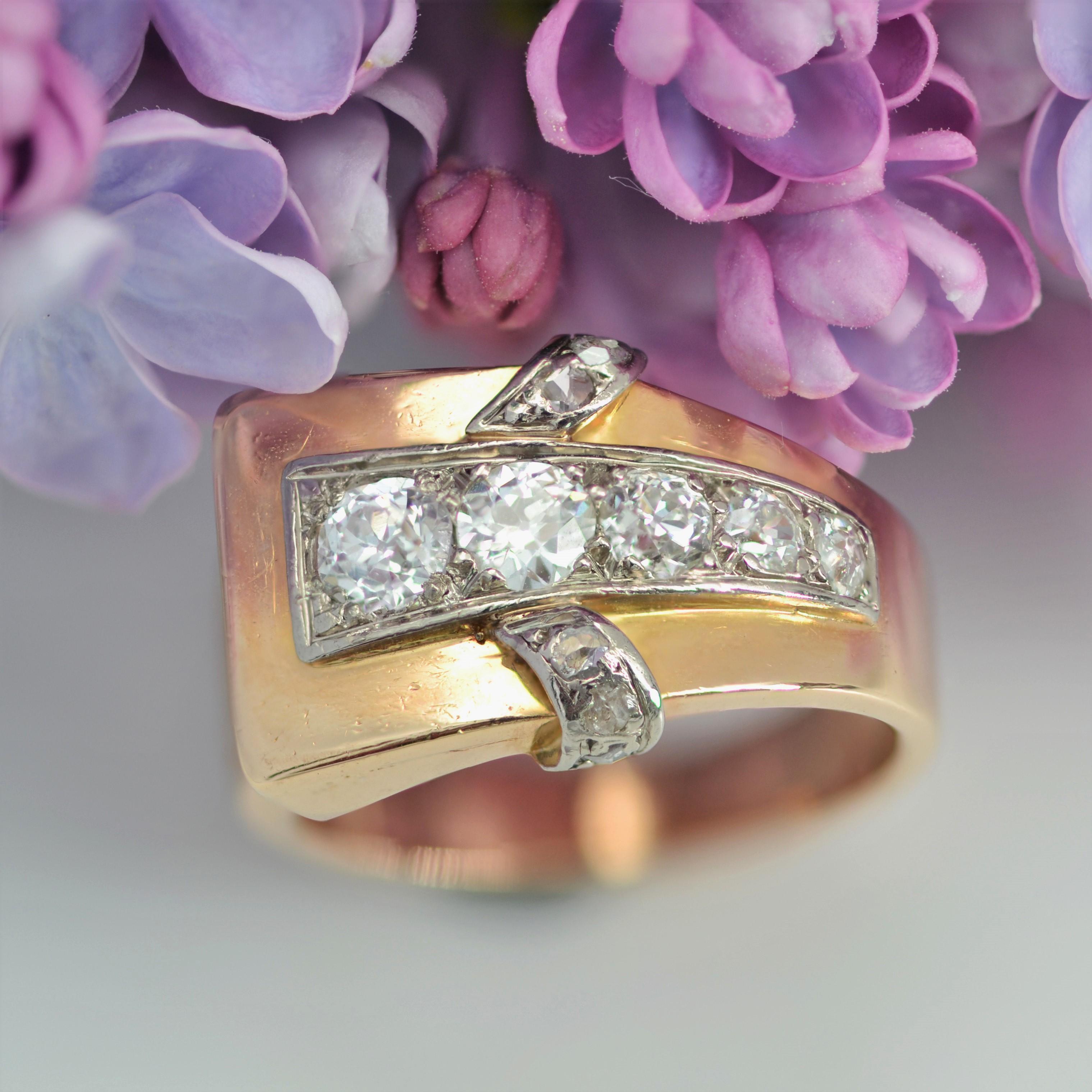 gaudy diamond ring