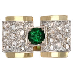 Emerald Signet Rings