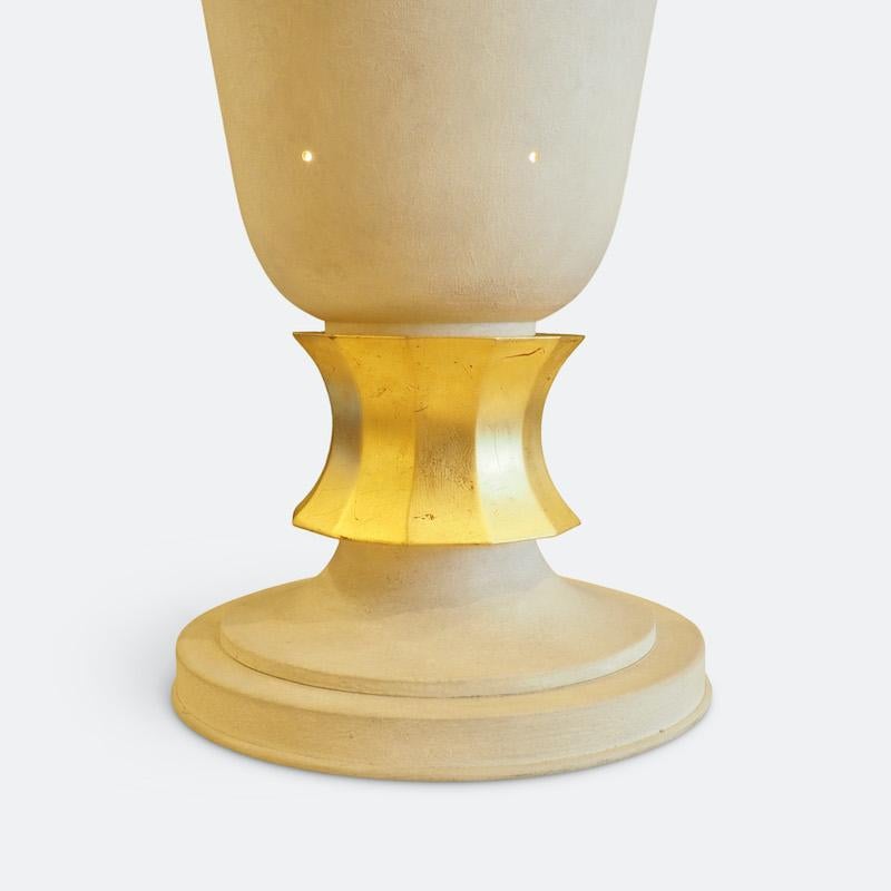Grande lampe de table lumineuse française des années 1940 Bon état - En vente à London, GB