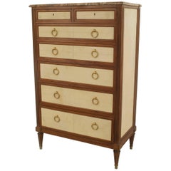 French 1940s "Louis XVI Style" Mahogany Chest