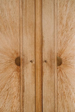 French 1940's Oak Cabinet/Wardrobe