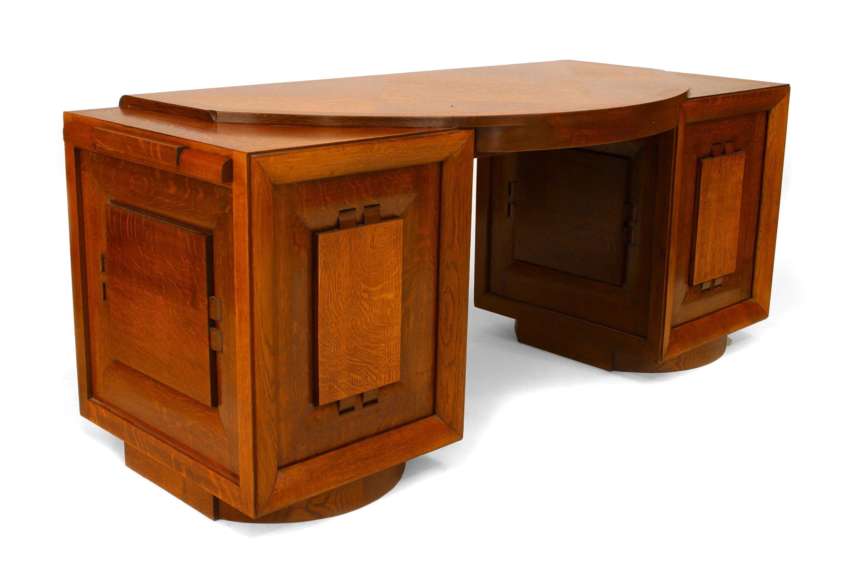 1940s oak desk