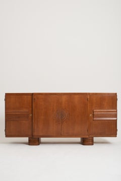 French 1940s Oak Sideboard
