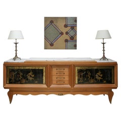French 1940s Oak Sideboard