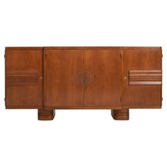 French 1940s Oak Sideboard