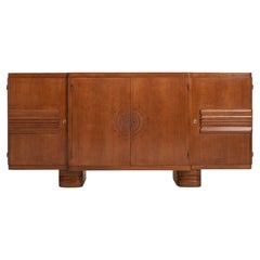 French 1940s Oak Sideboard