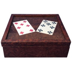 Antique French 1950 Card/Games box