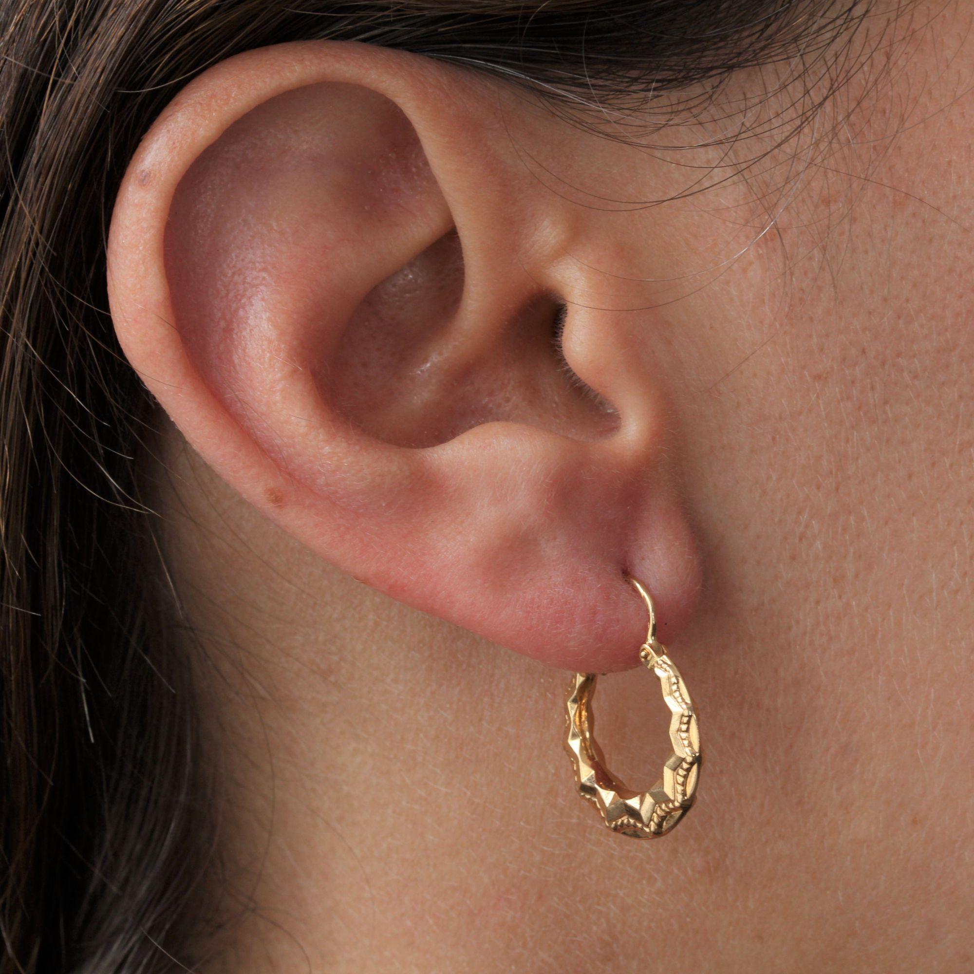 antique creole earrings