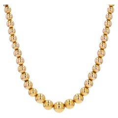 Collier "Marseille" en or rose 18 carats des années 1950