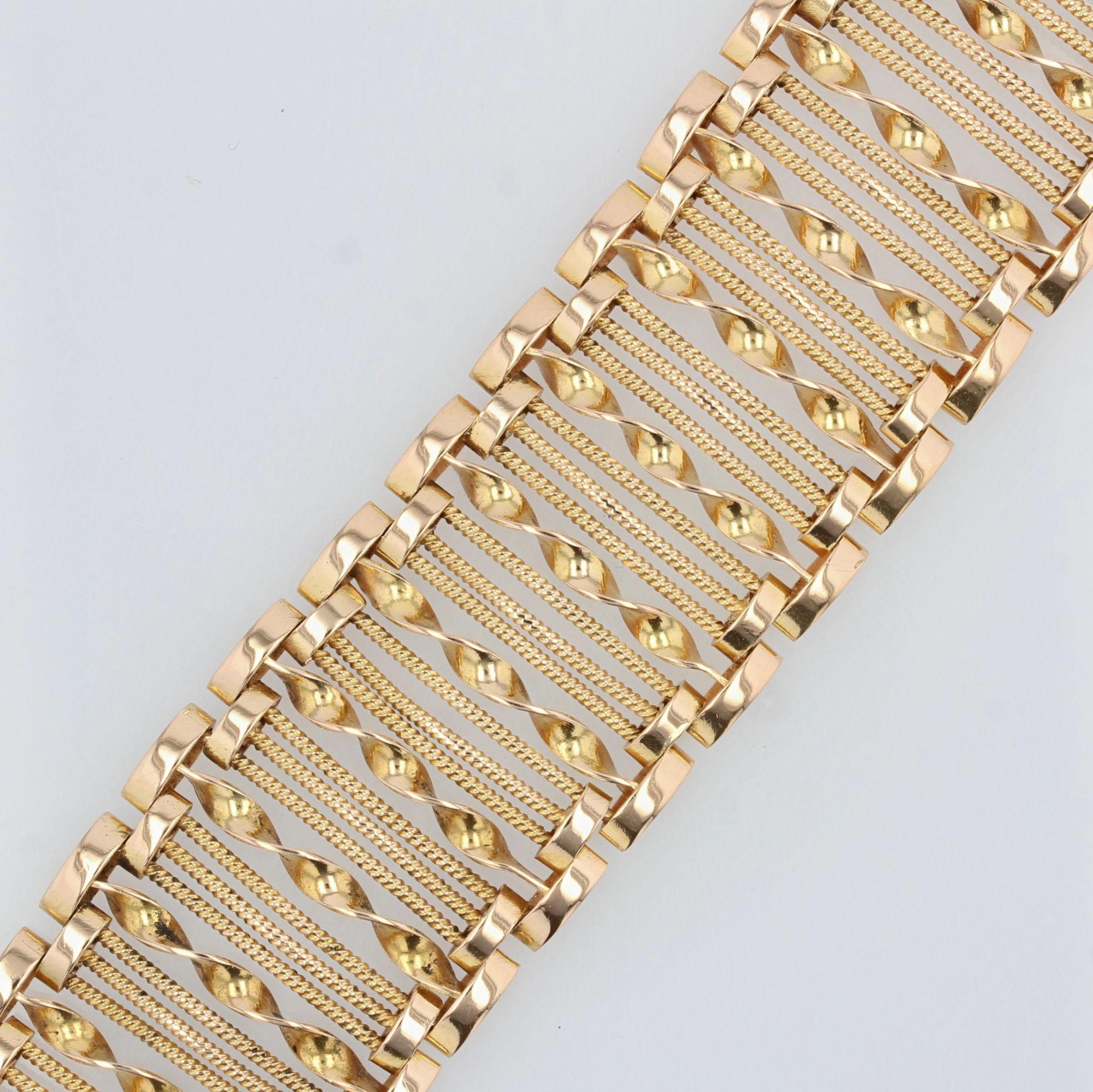 gold wire bracelet