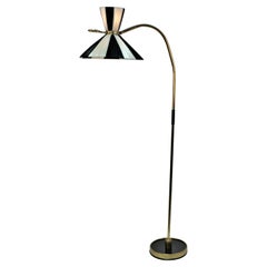  French 1950s Adjustable Floor Lamp by Maison Lunel