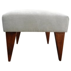 French 1950's Bench or Ottoman in the Style of Jeanneret, Perriand and Prouvé