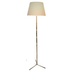 Used French 1950's Bronze Floor Lamp