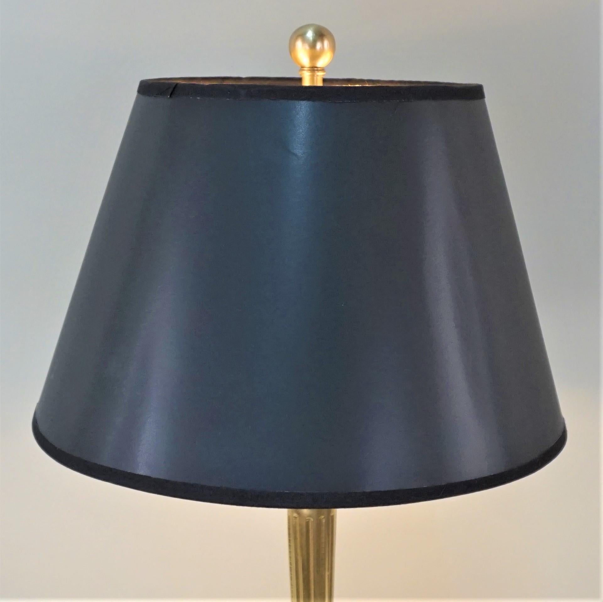 French 1950s Bronze Table lamp 2