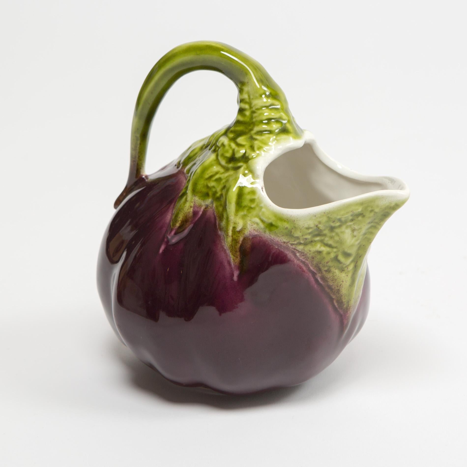 Aubergine purple pitcher/jug. Perfect for water, milk or juice.
