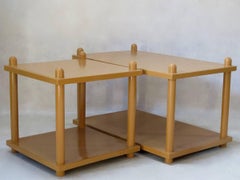 French 1950s Iron Coffee Tables 'Square & Rectangular'