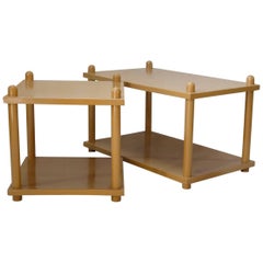 French 1950s Iron Coffee Tables 'Square & Rectangular'
