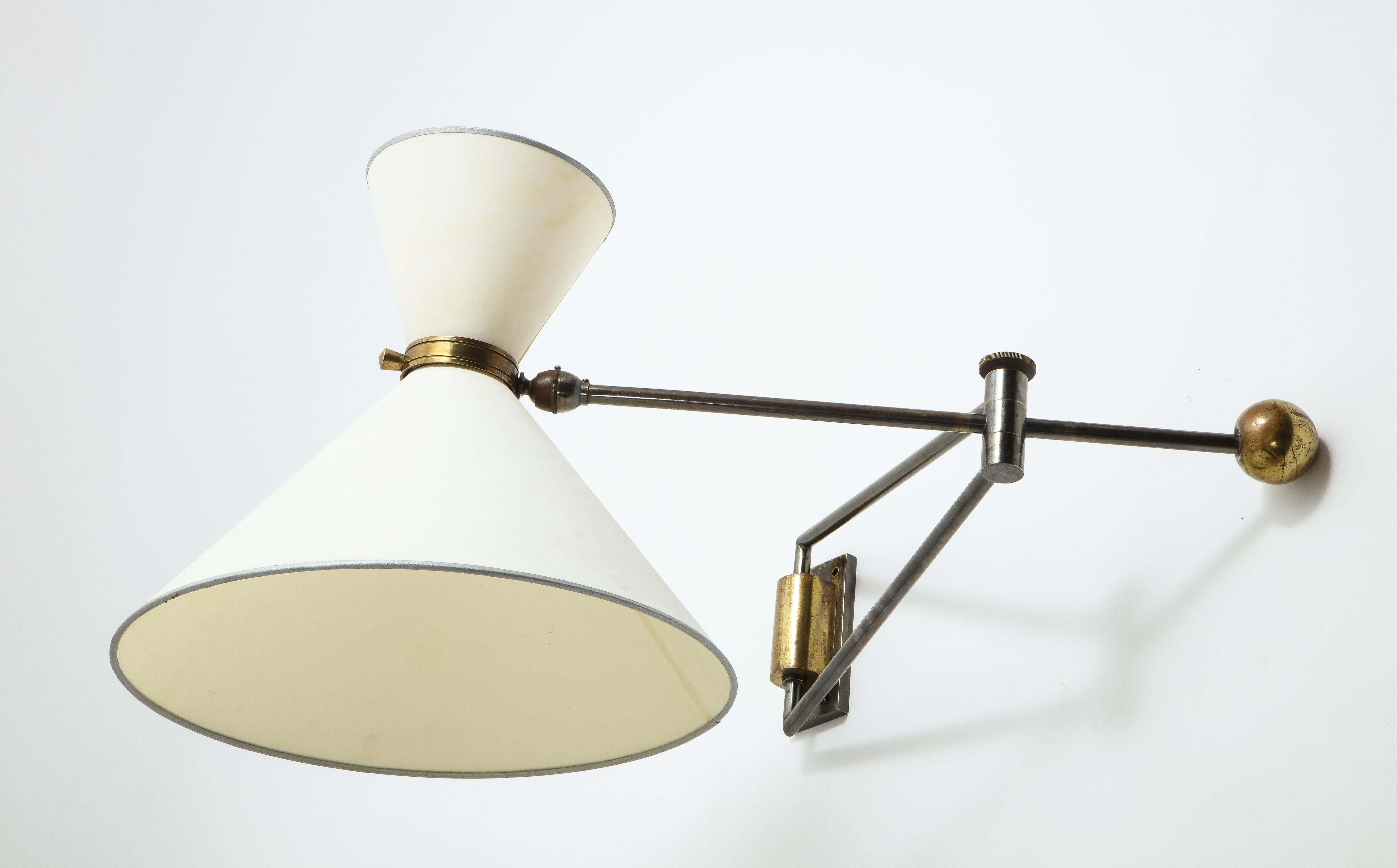 modern swing arm wall lamp
