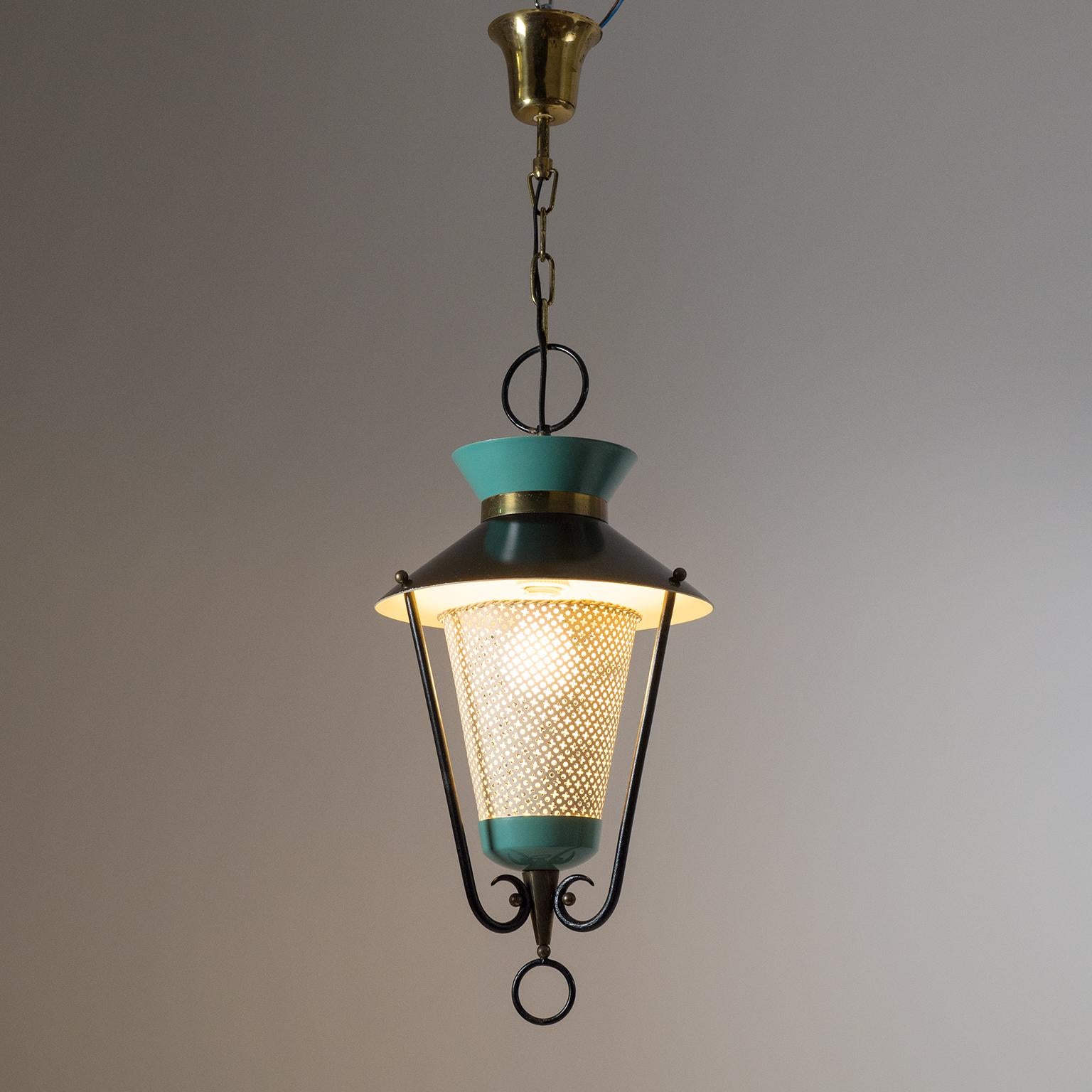 French 1950s Lantern In Good Condition In Vienna, AT
