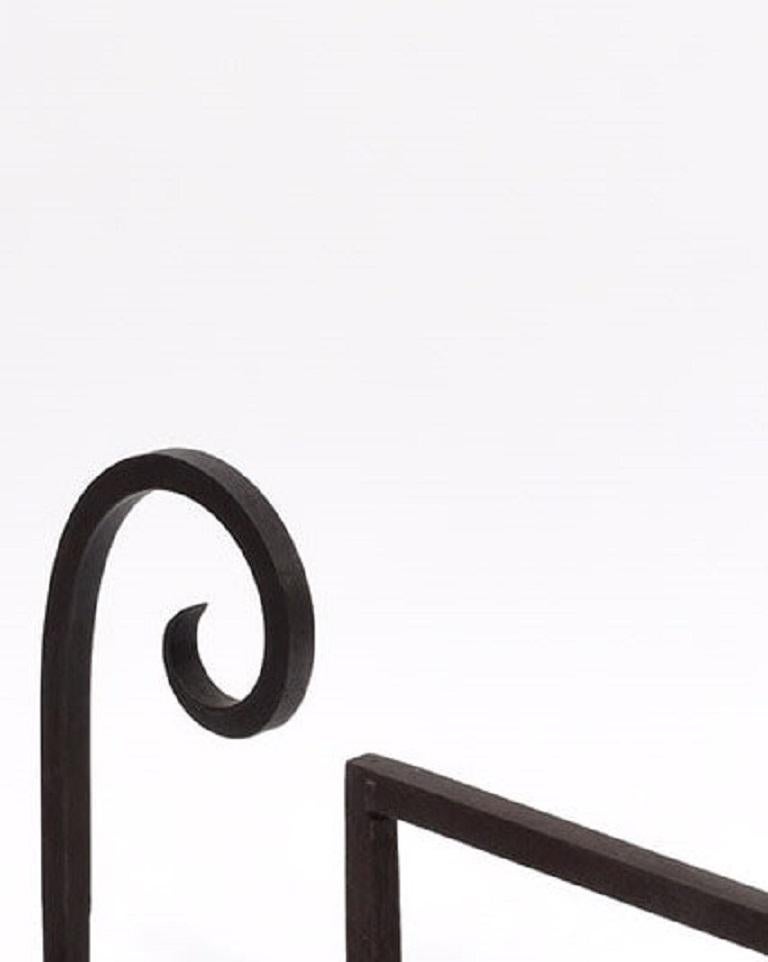 c.1950
Wrought iron
H42 x W31 x D52 cm