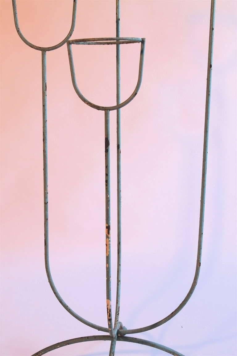 Painted French Style 1950s Plant Stand For Sale
