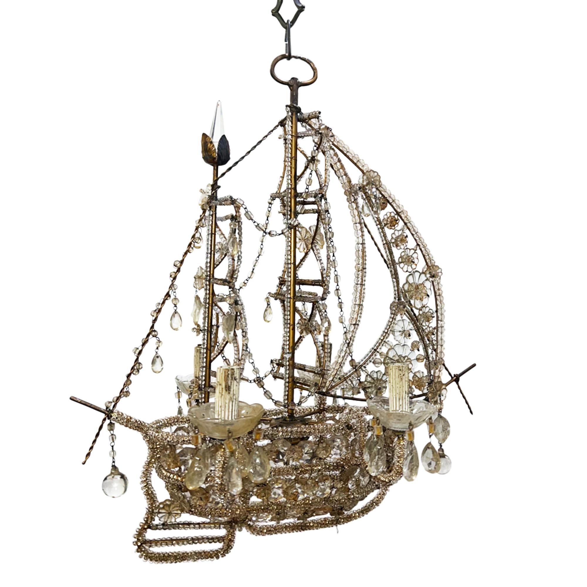 sailboat chandelier