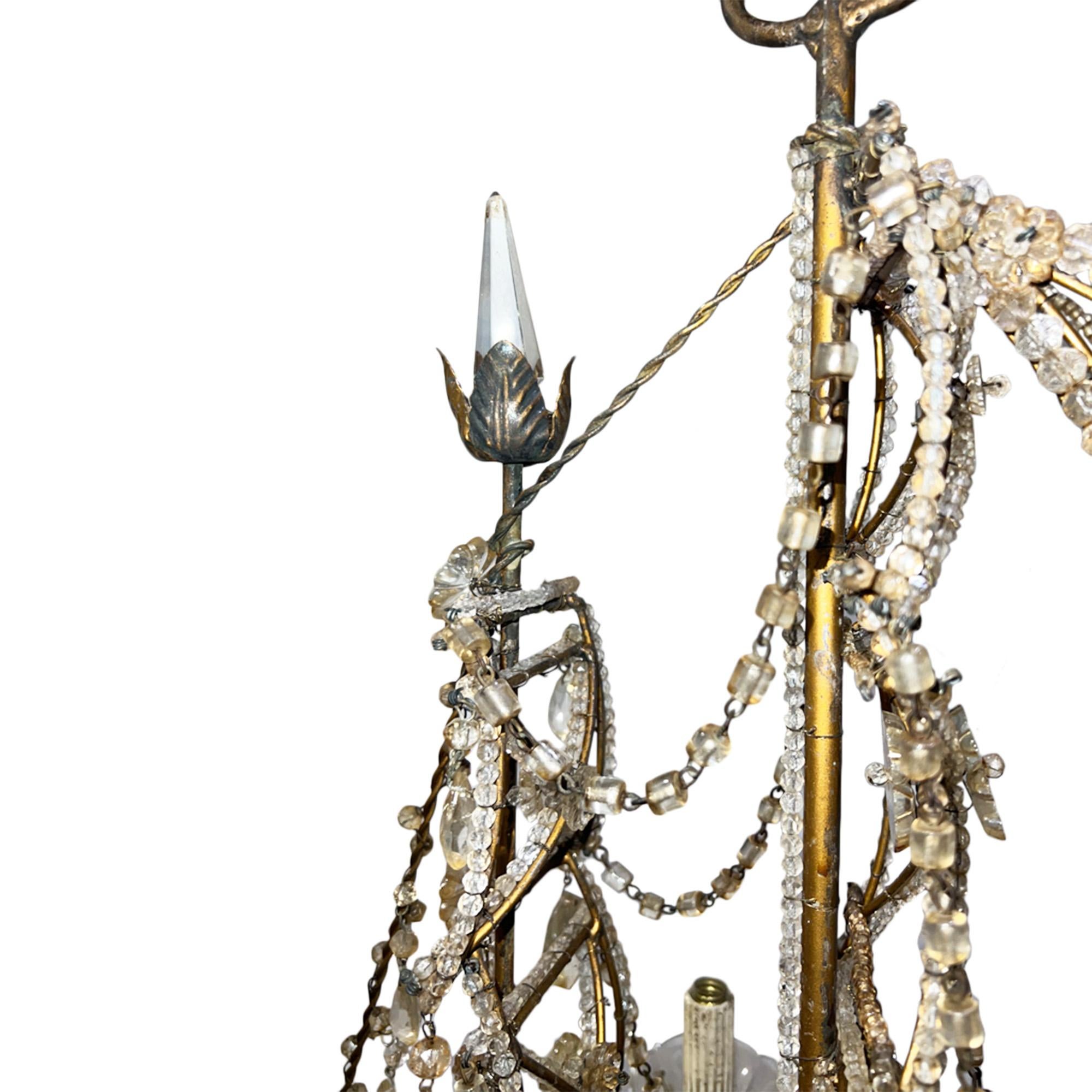 Mid-20th Century French 1950s Ship Chandelier