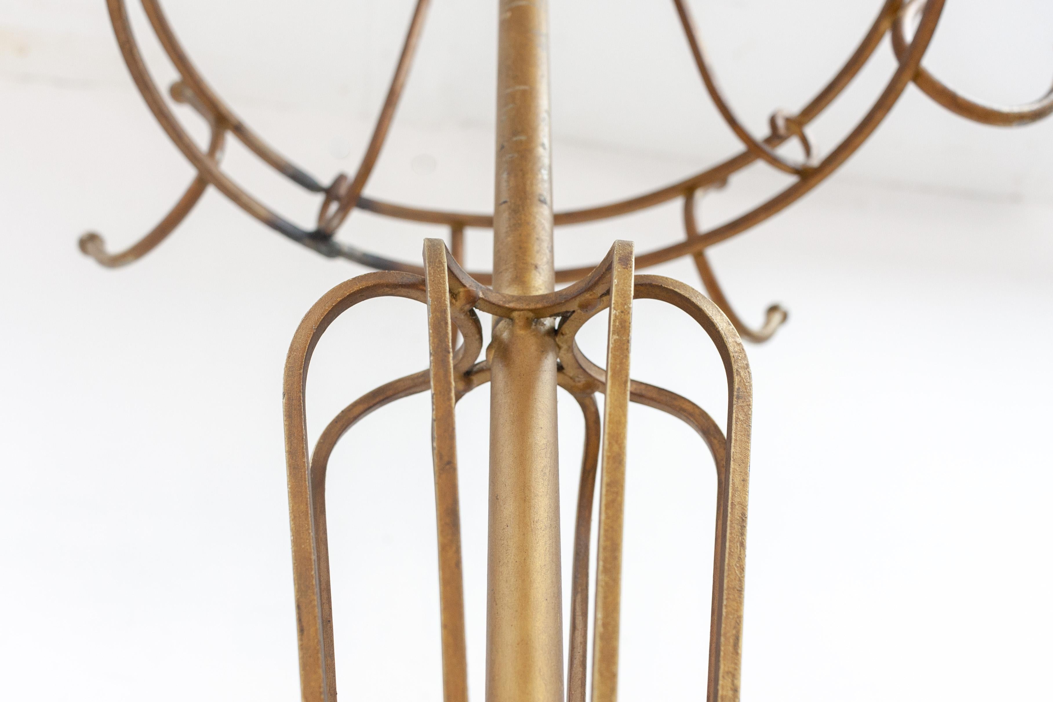 Mid-20th Century French 1950s Standing Coatrack