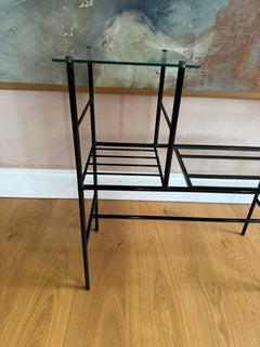 French 1950’s two tier side table