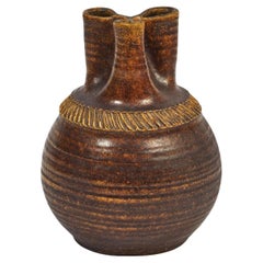 Vaso francese degli anni '50 di Accolay Pottery
