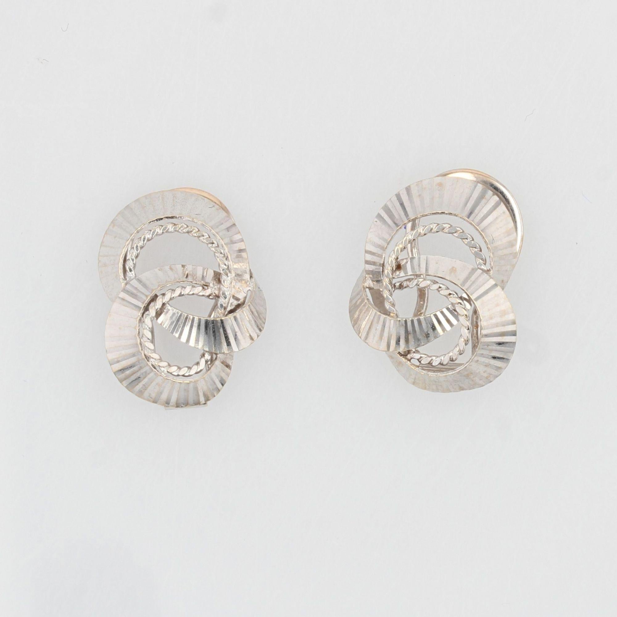 french clip earrings