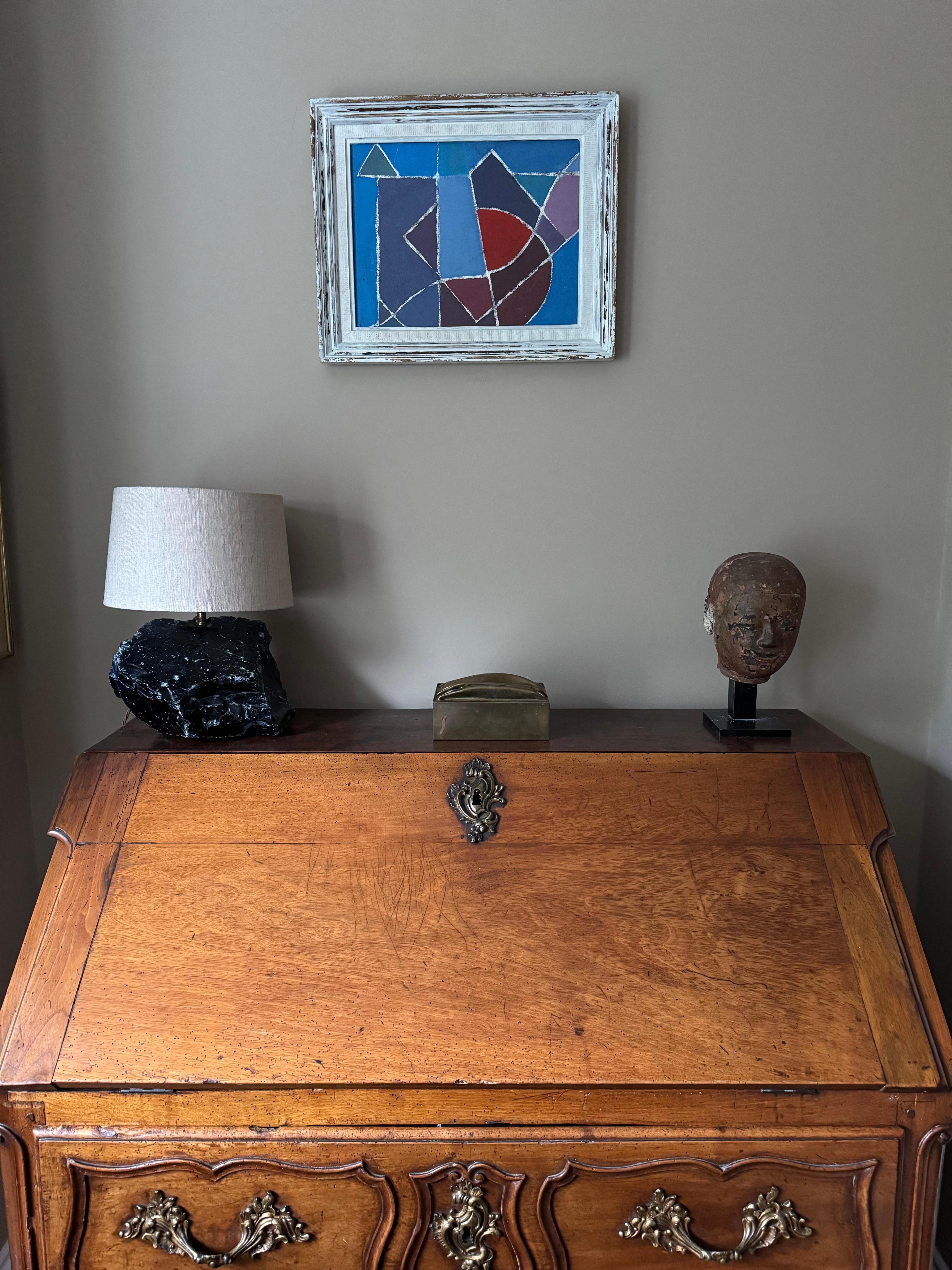 Pintura abstracta francesa de los años 60 Francés en venta