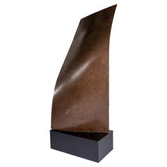 Scultura francese contemporanea in metallo degli anni '60