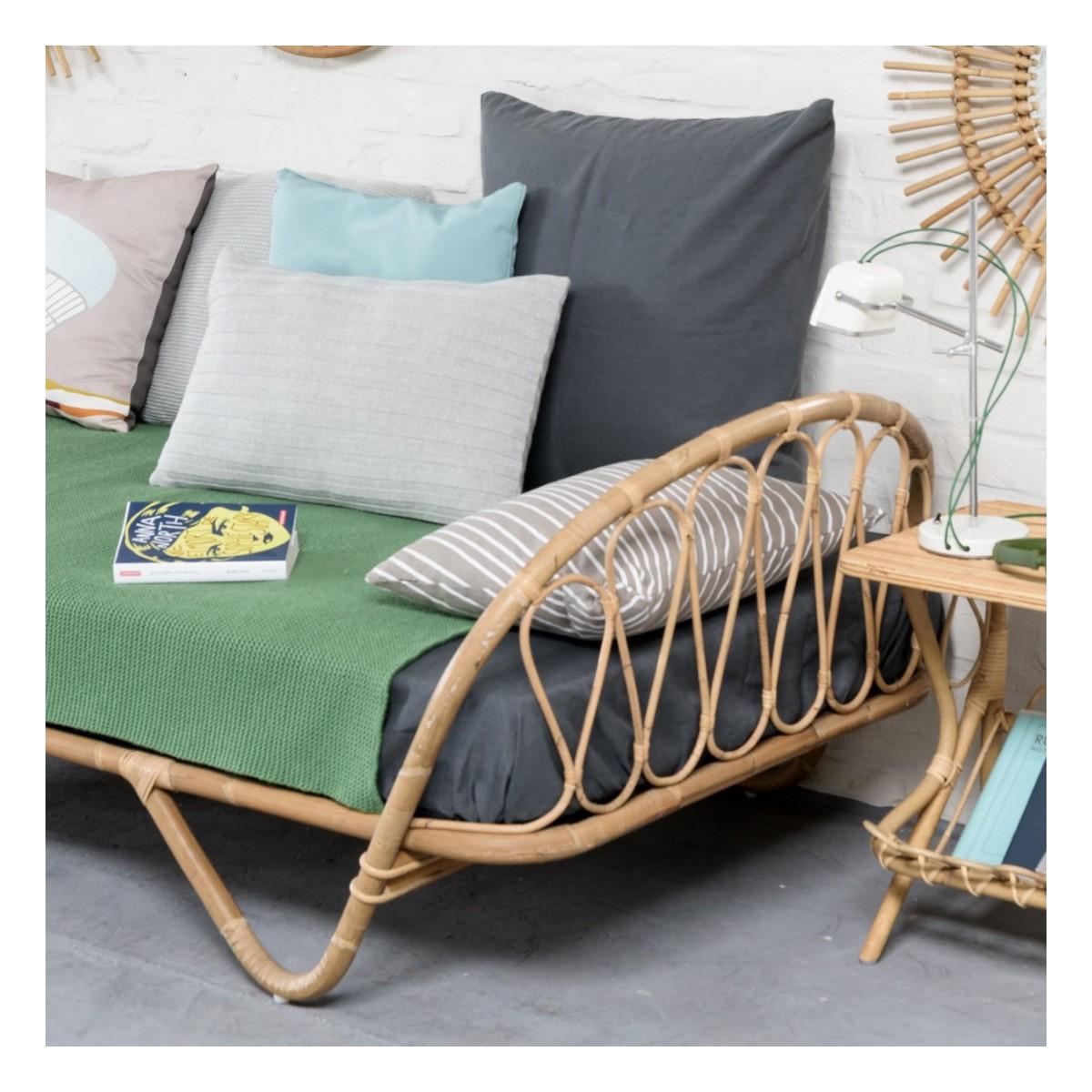 french rattan bed