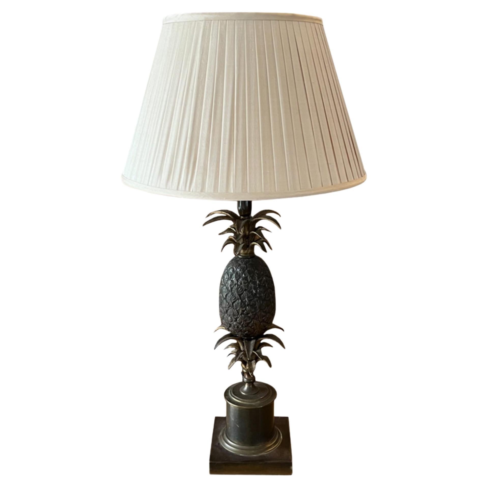 French 1960s Pineapple Table Lamp For Sale