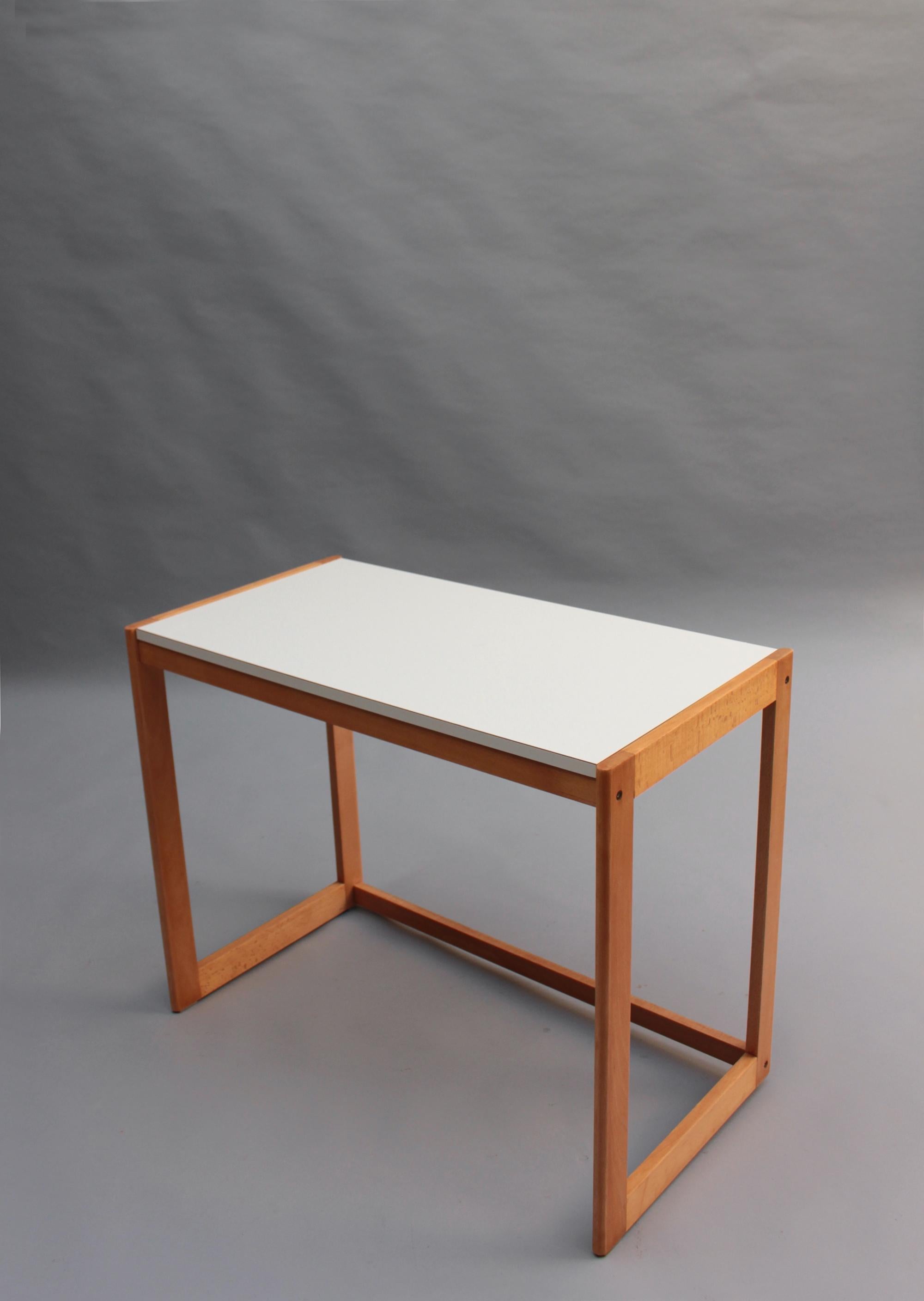 French 1970s Desk by Michel Mortier For Sale 5