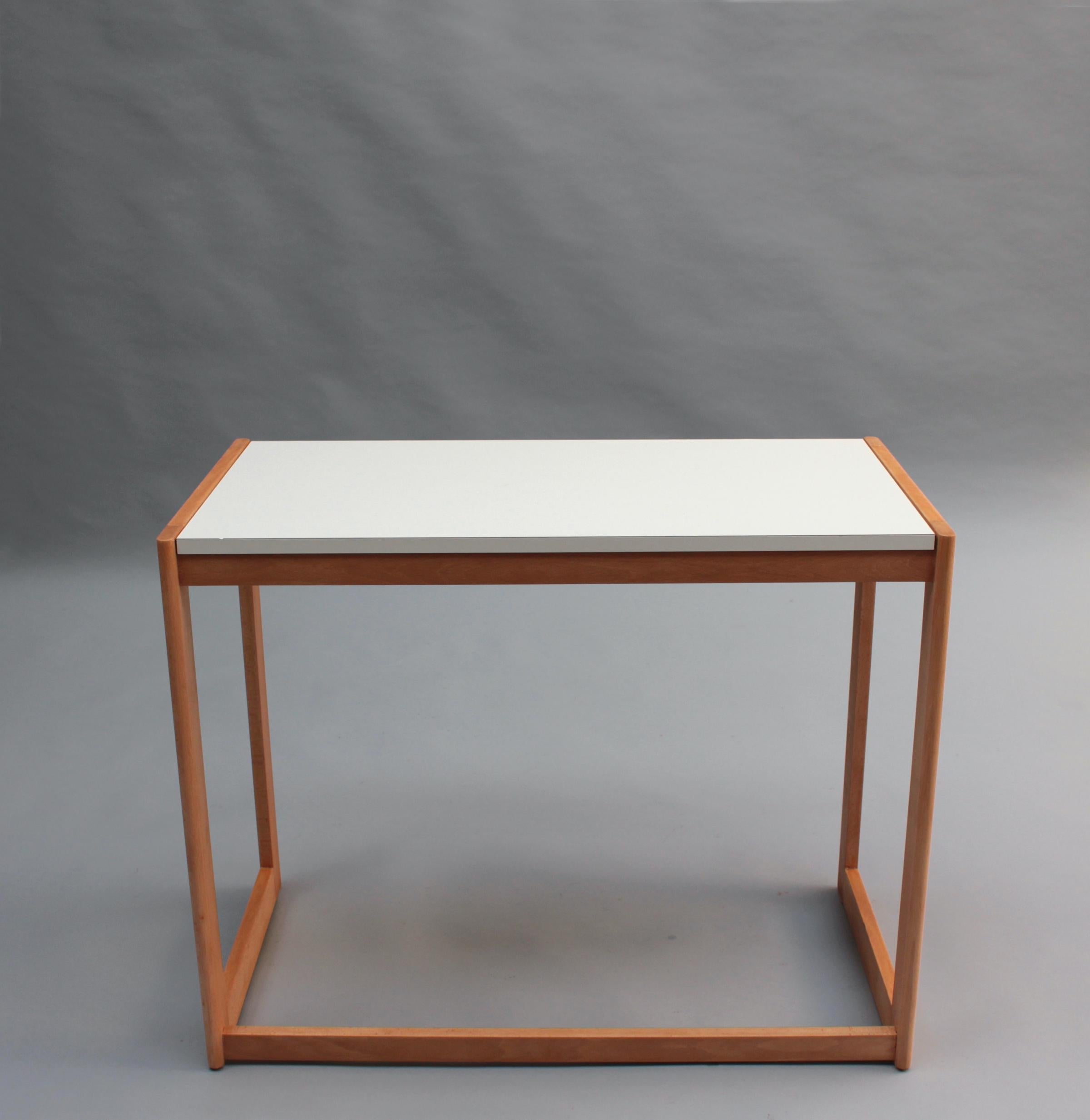 French 1970s Desk by Michel Mortier For Sale 7