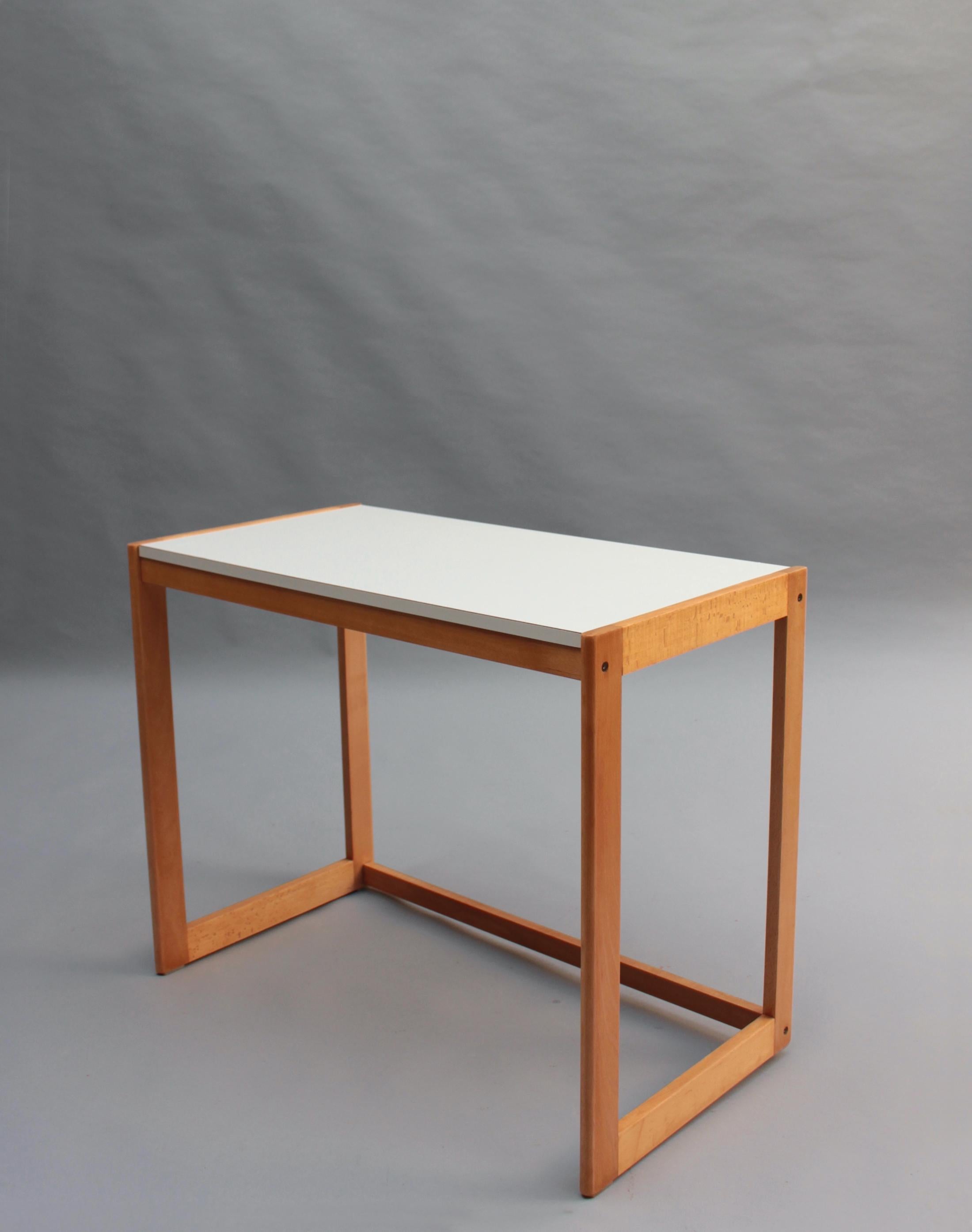 French 1970s Desk by Michel Mortier For Sale 1