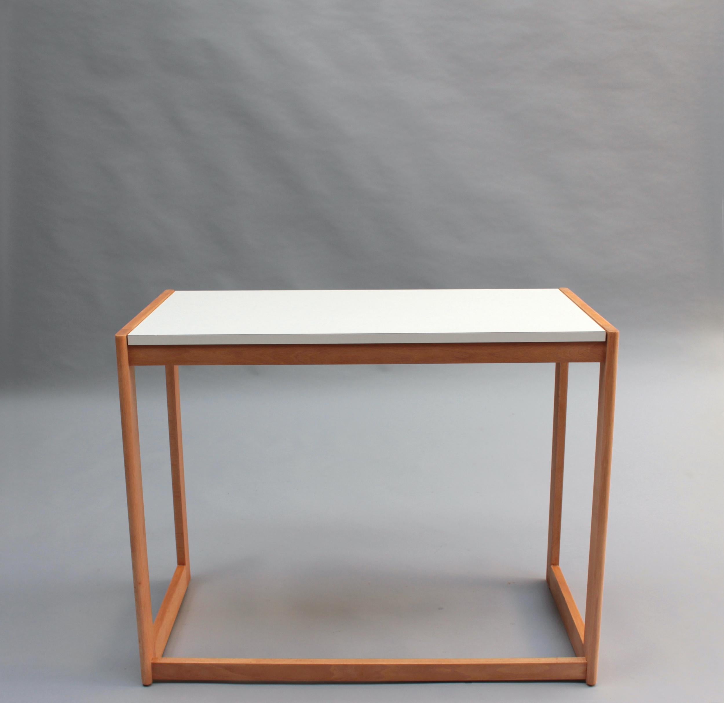 French 1970s Desk by Michel Mortier For Sale 3