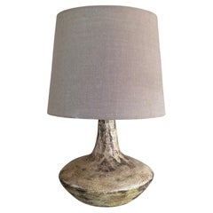 French 1970’s glazed ceramic lamp
