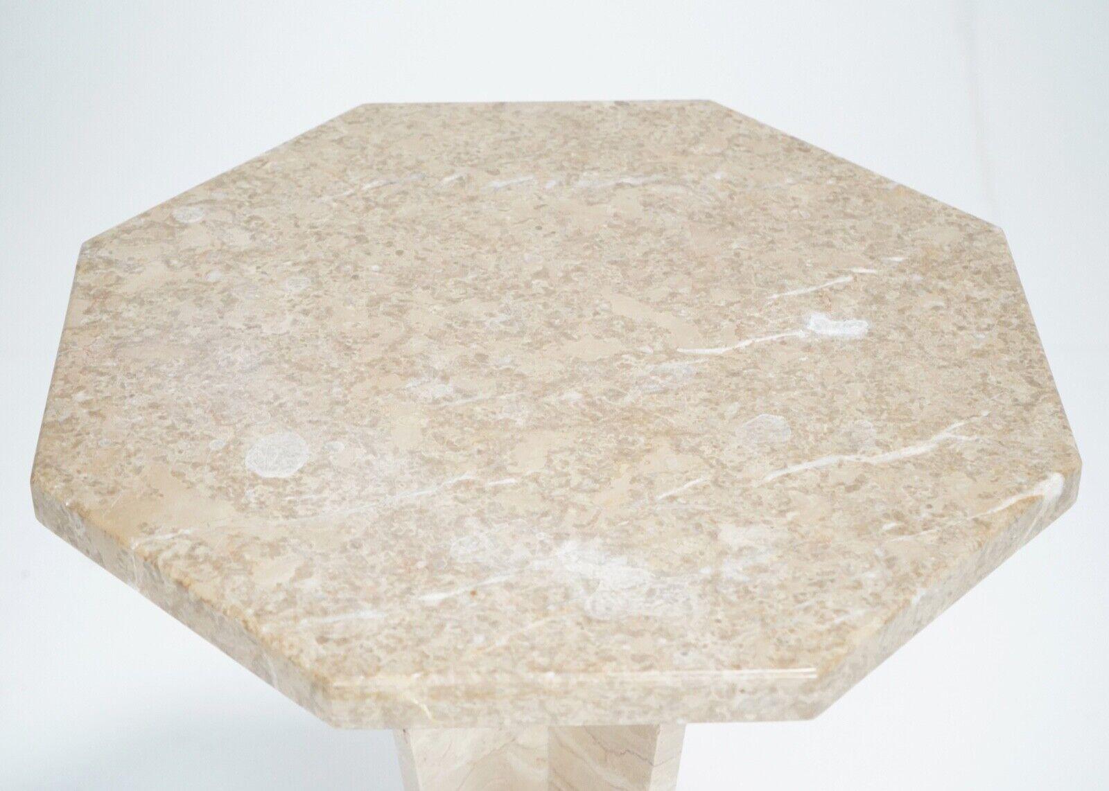 Late 20th Century French 1970s Marble Side Table