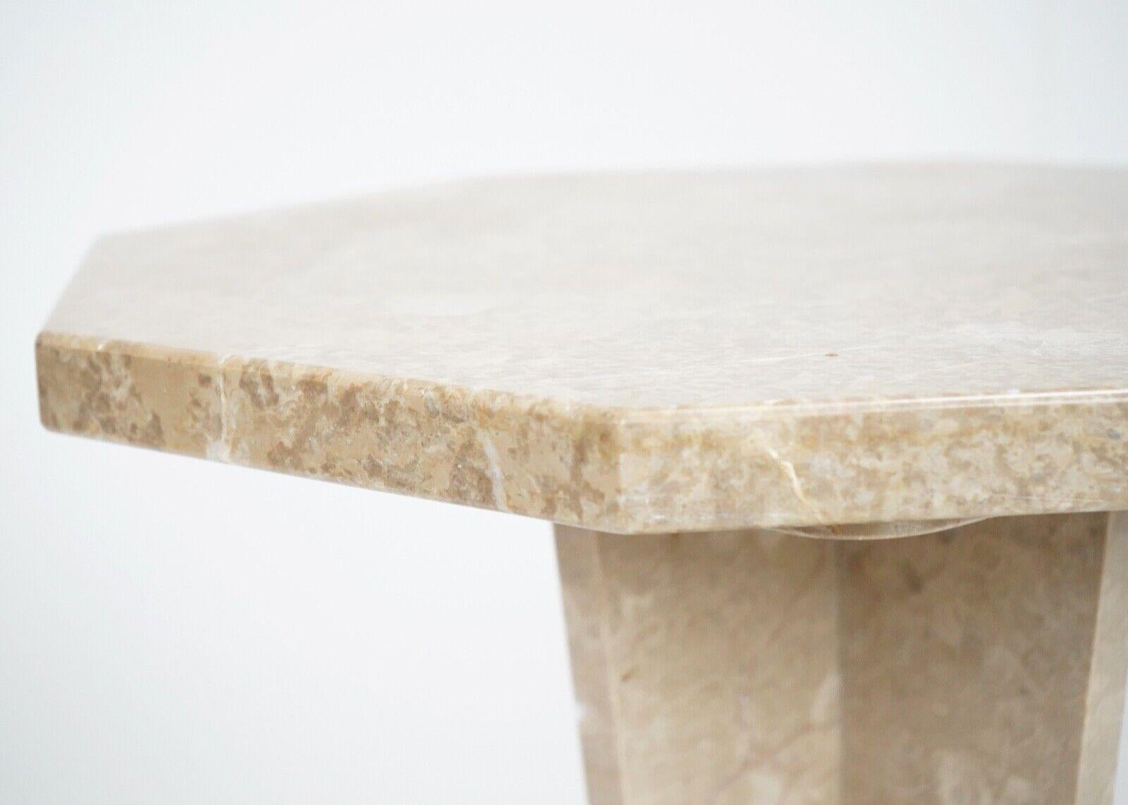 French 1970s Marble Side Table 2