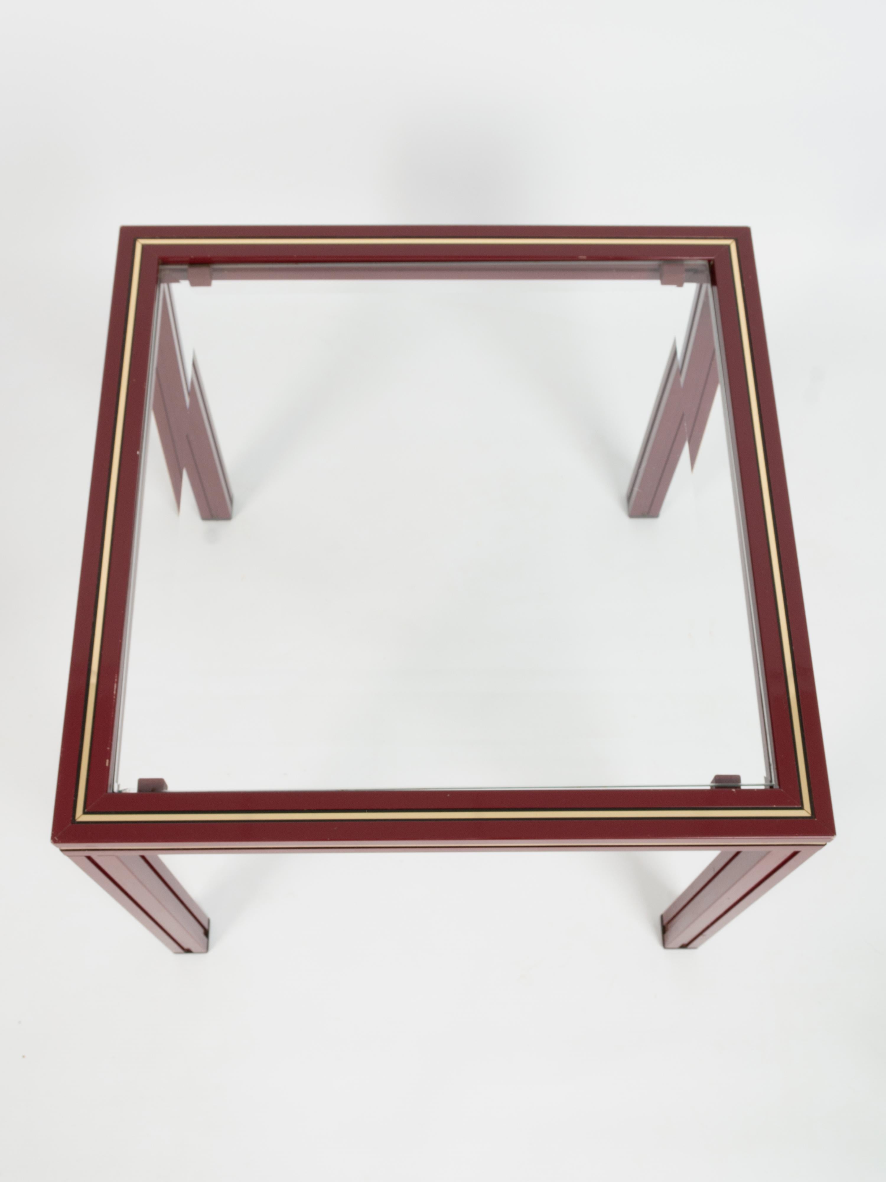 French 1970s Nesting Tables by Pierre Vandel, Paris For Sale 8