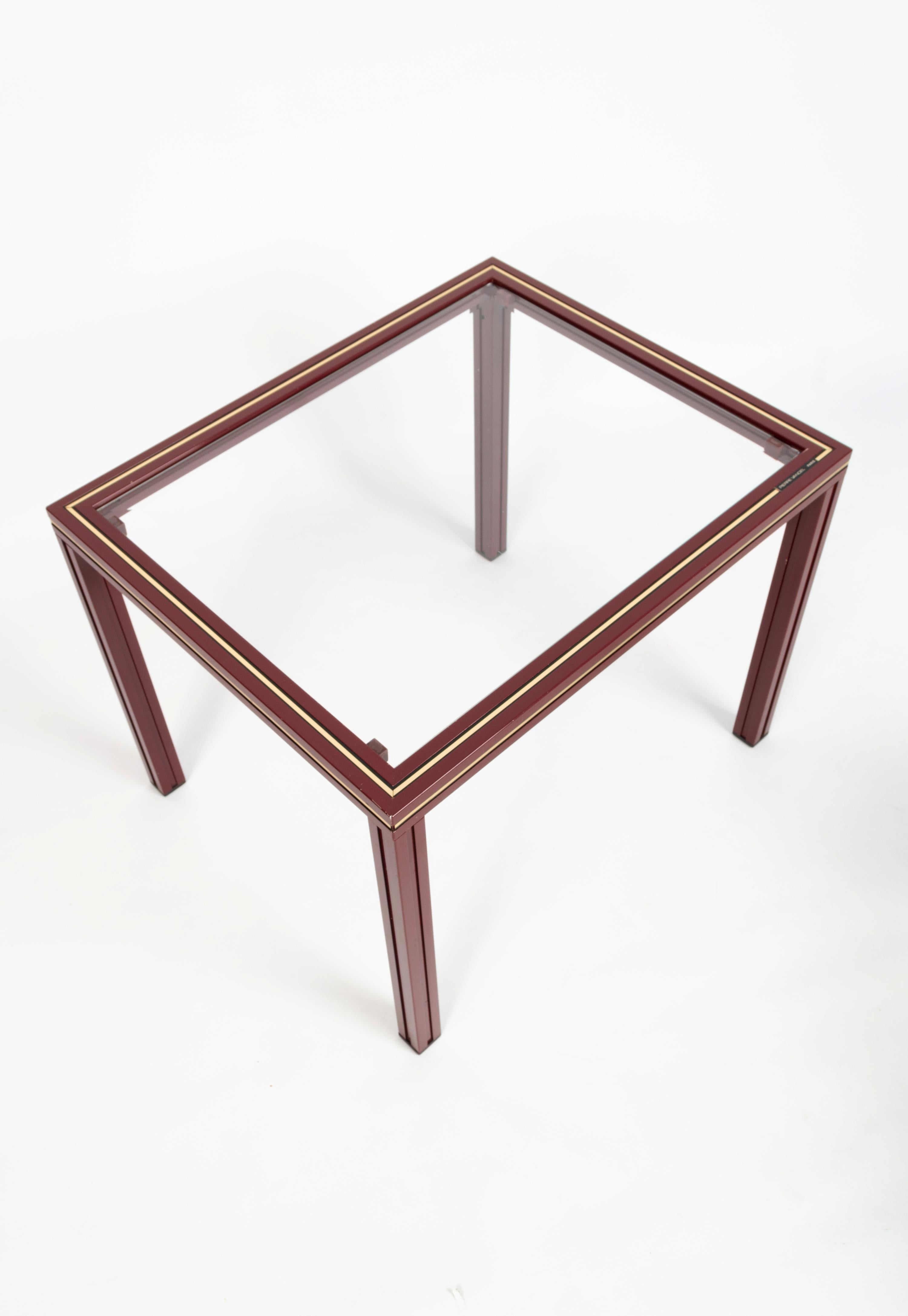 French 1970s Nesting Tables by Pierre Vandel, Paris For Sale 2